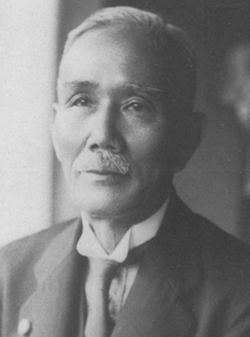 初代組合長:田川大吉郎